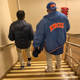 The Cattle Car Stairwells of Death were nearly empty after the game.